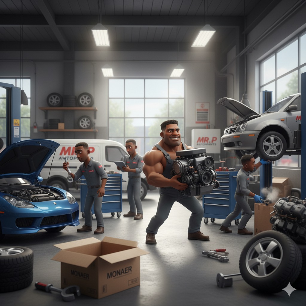 Mr. P Authentic Autoparts 1